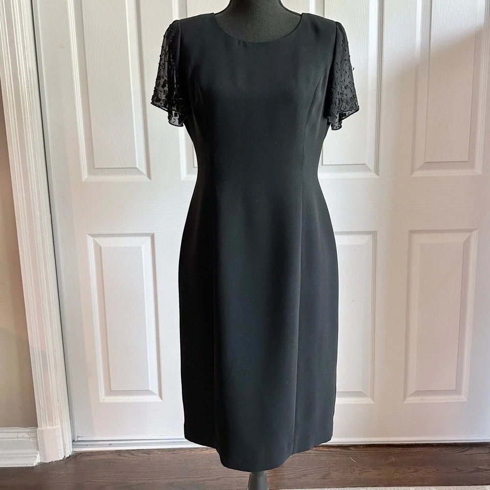 Donna Morgan Black Classic Cocktail Dress